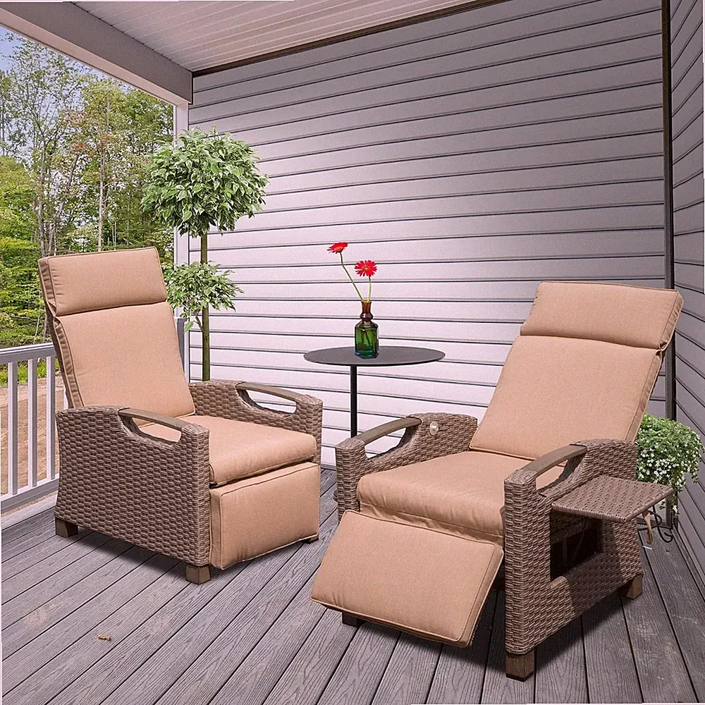 Rattan Push Back