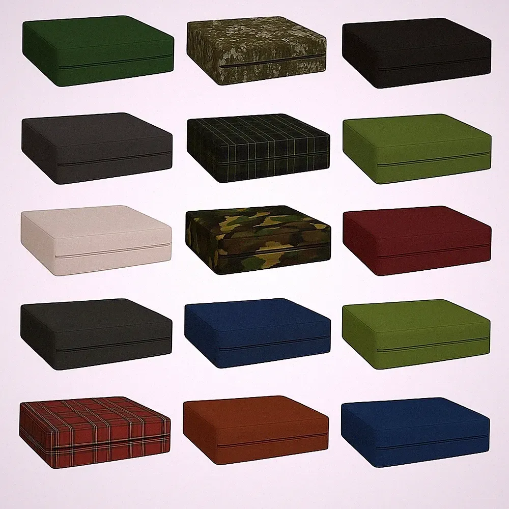 FOAMSUPA Waterproof Garden Rattan Chair Seat Pad Sofa Cushion Indoor/Outdoor Use